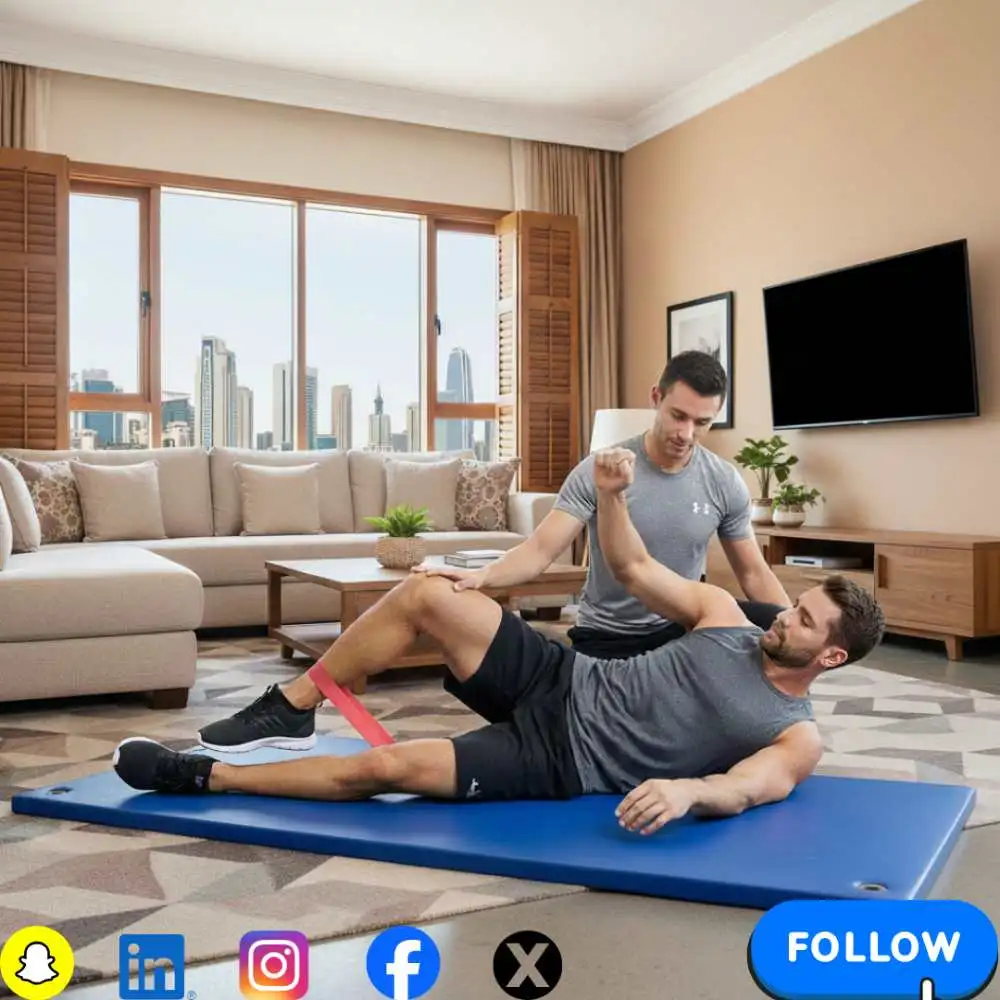 العلاج الطبيعي المنزلي للرياضيين